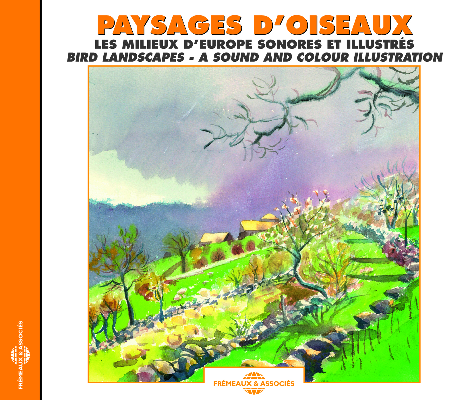 PAYSAGES D OISEAUX LES MILIEUX D EUROPE ILLUSTRES CD AUDIO ET LIVRET COULEUR