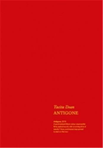 Tacita Dean Antigone Basel /anglais
