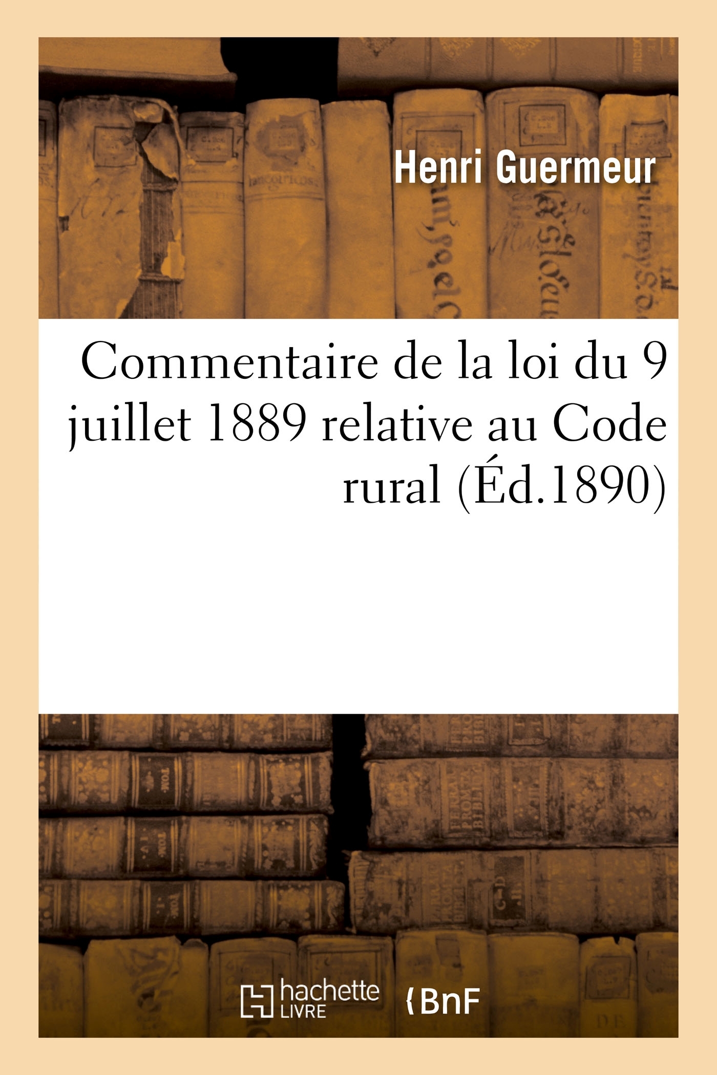 Commentaire de la loi du 9 juillet 1889 relative au Code rural. Parcours, vaine pâture