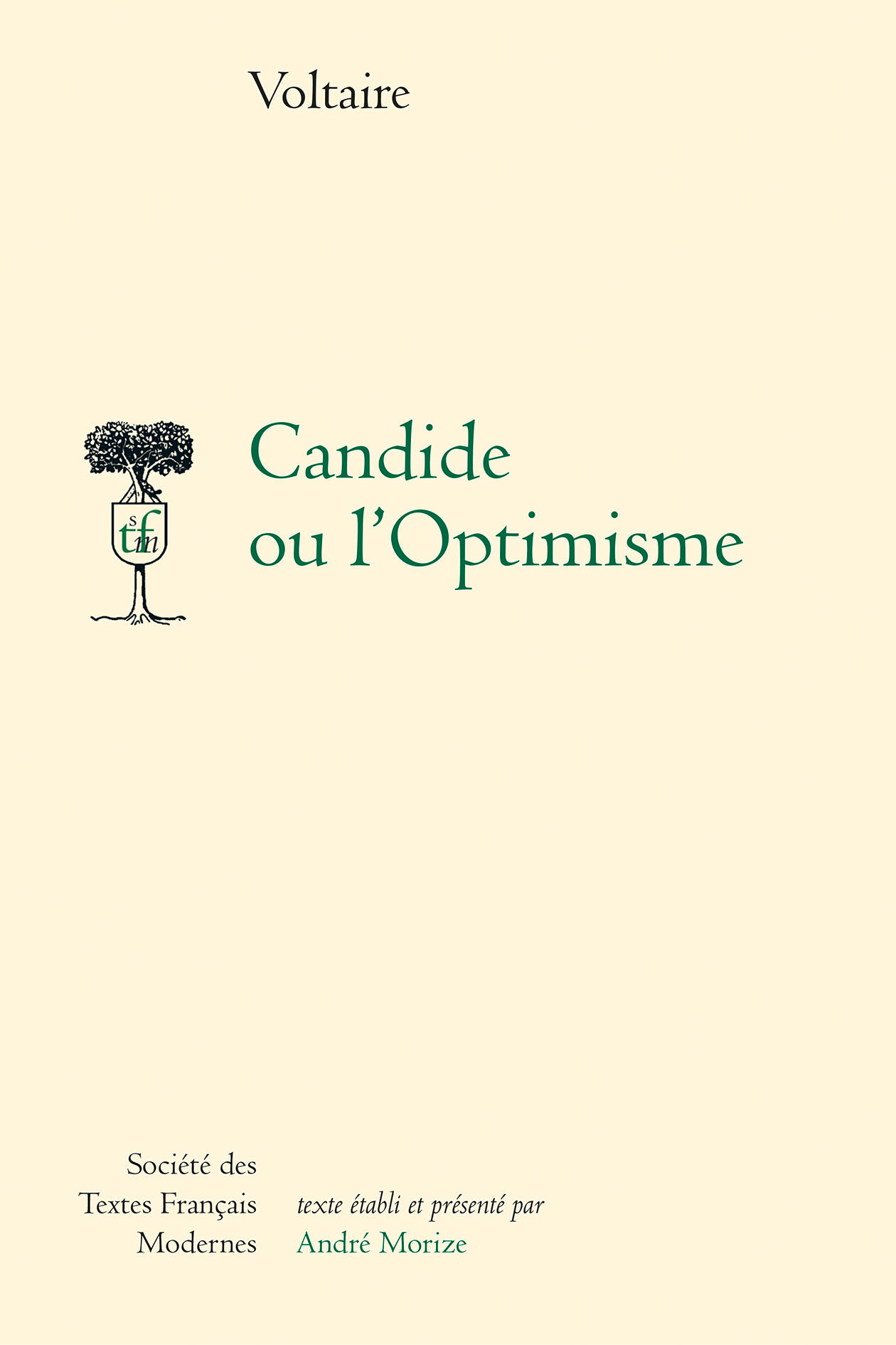 Candide ou l'optimisme