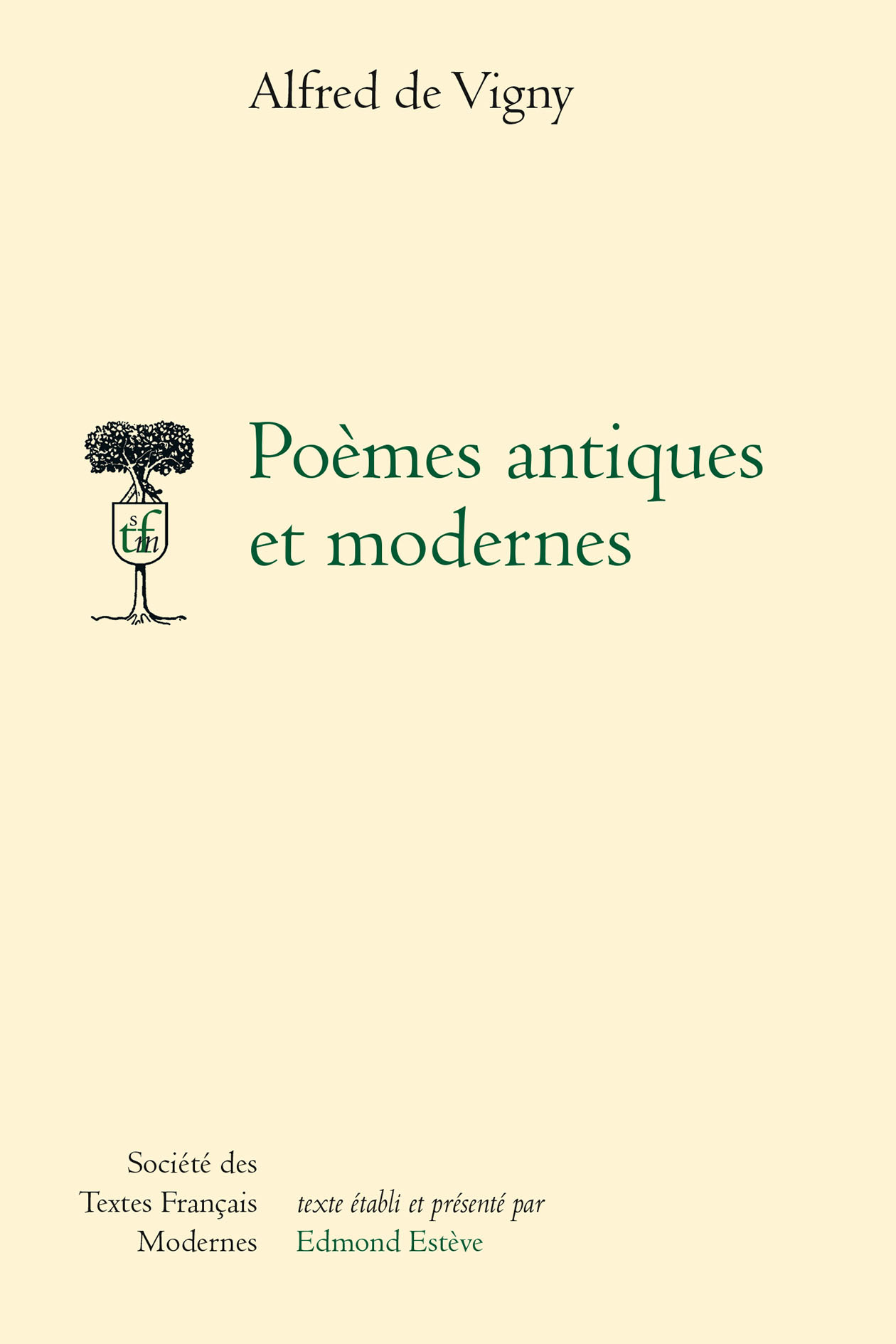Poèmes antiques et modernes