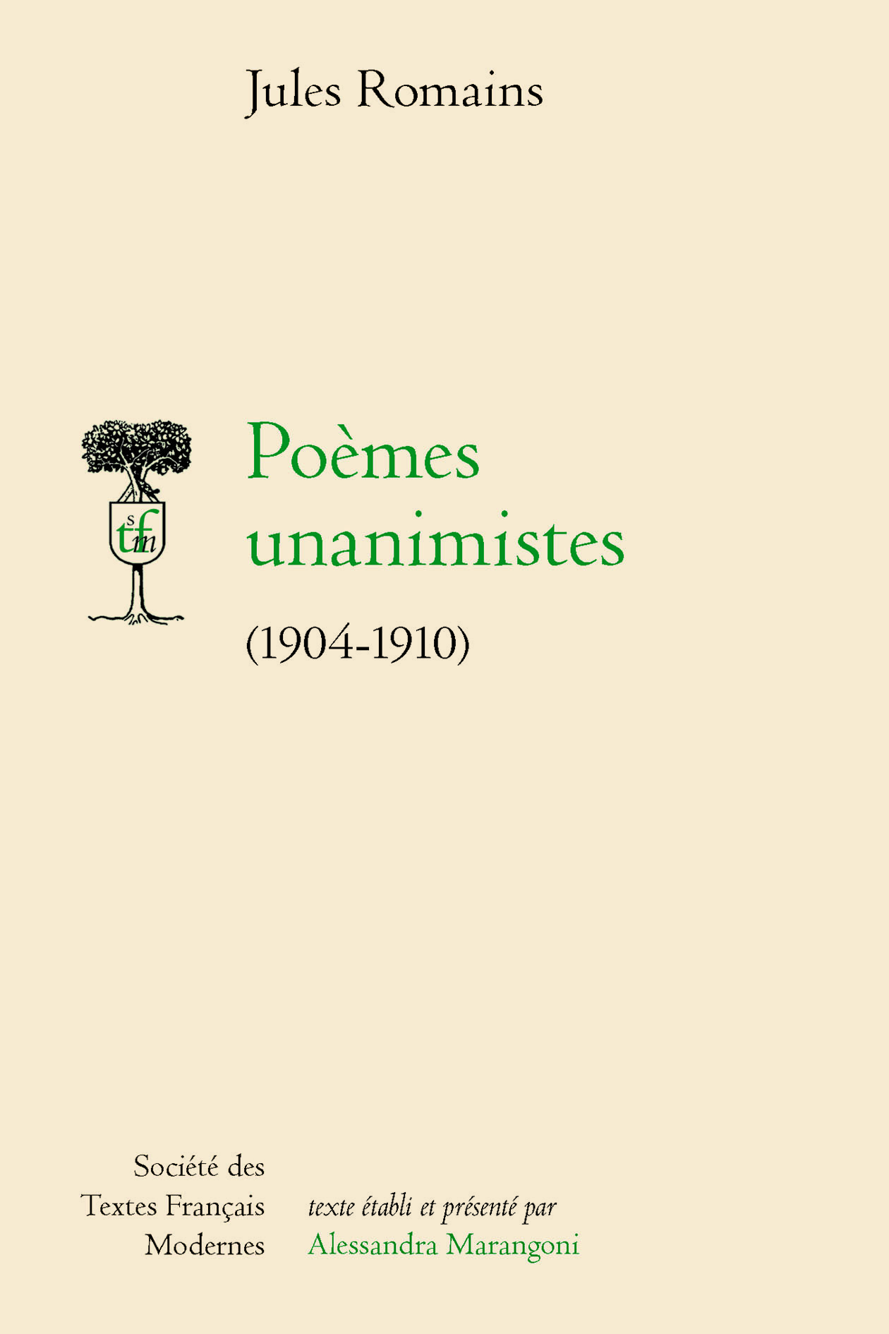 Poèmes unanimistes