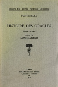 Histoire des oracles