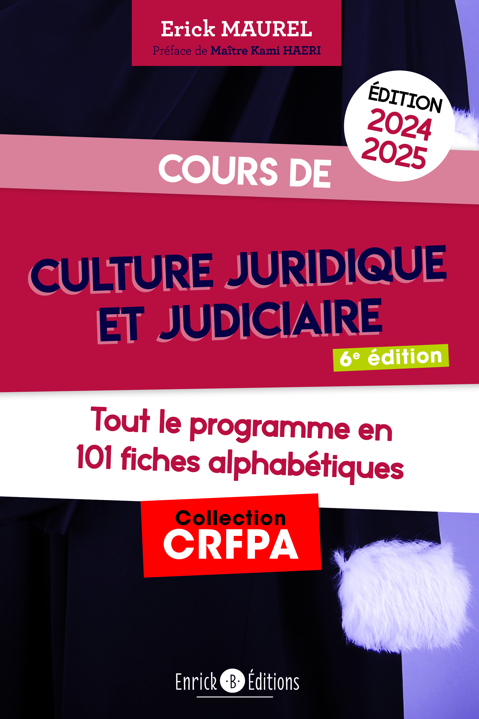 Cours de culture juridique et judiciaire 2024-2025