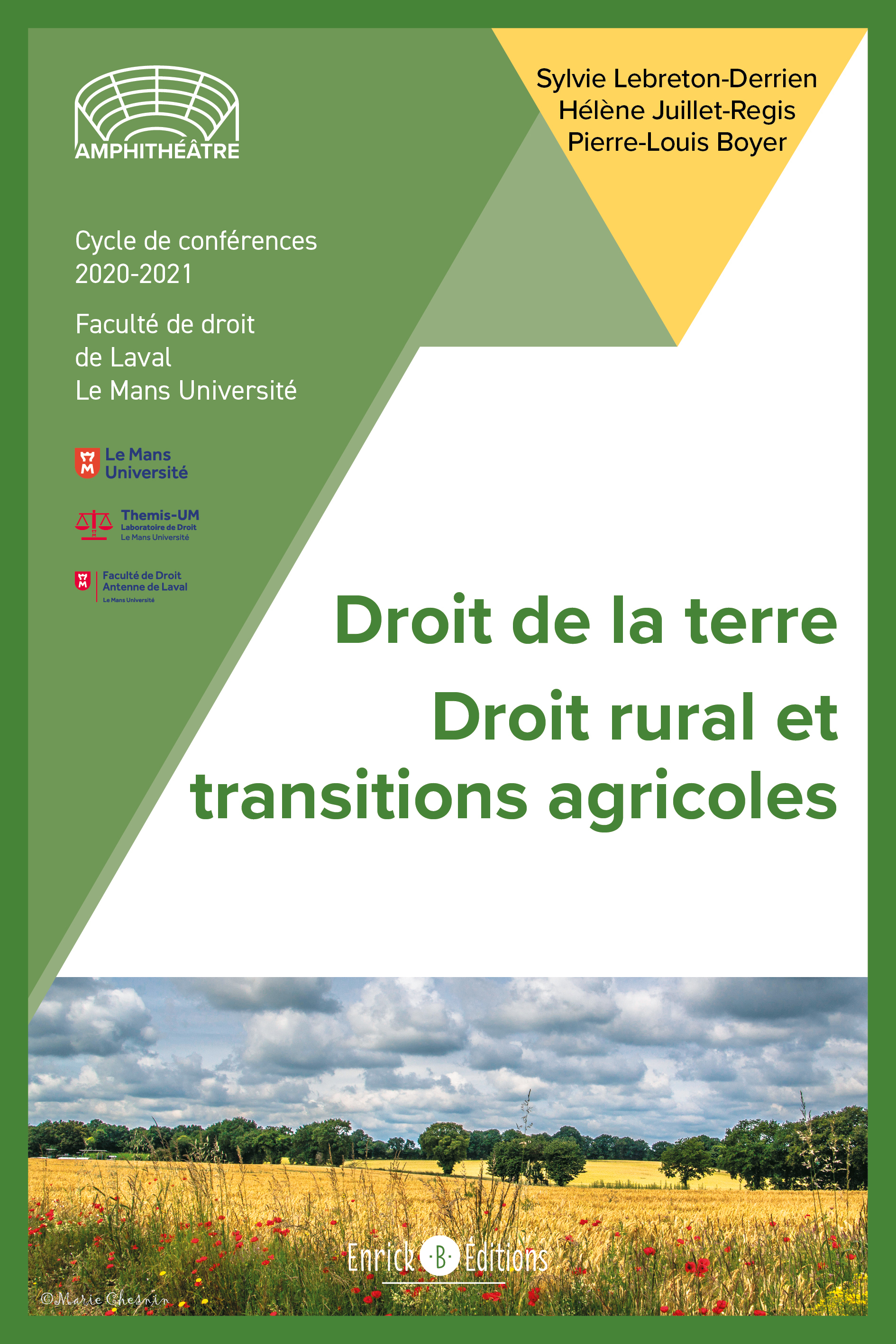 Droit de la terre. Droit rural et transtions agricoles