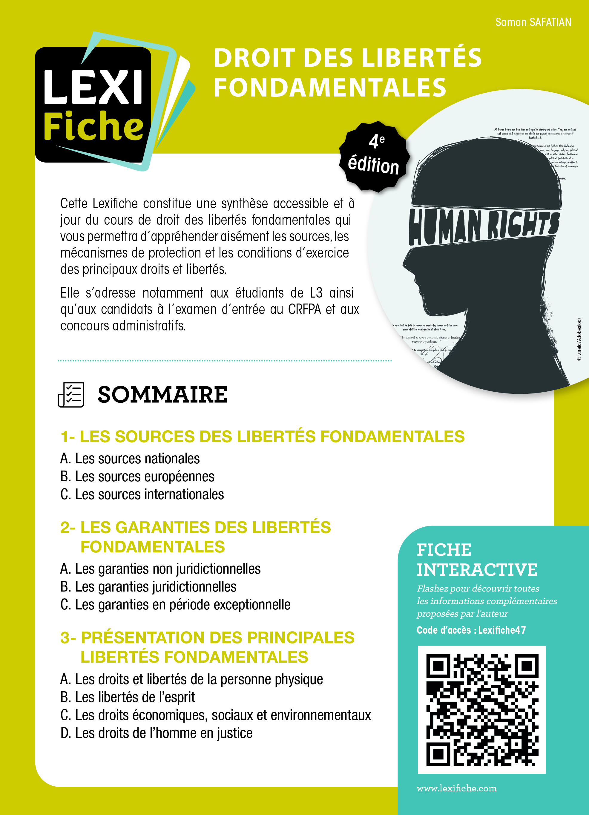 Droit des libertés fondamentales