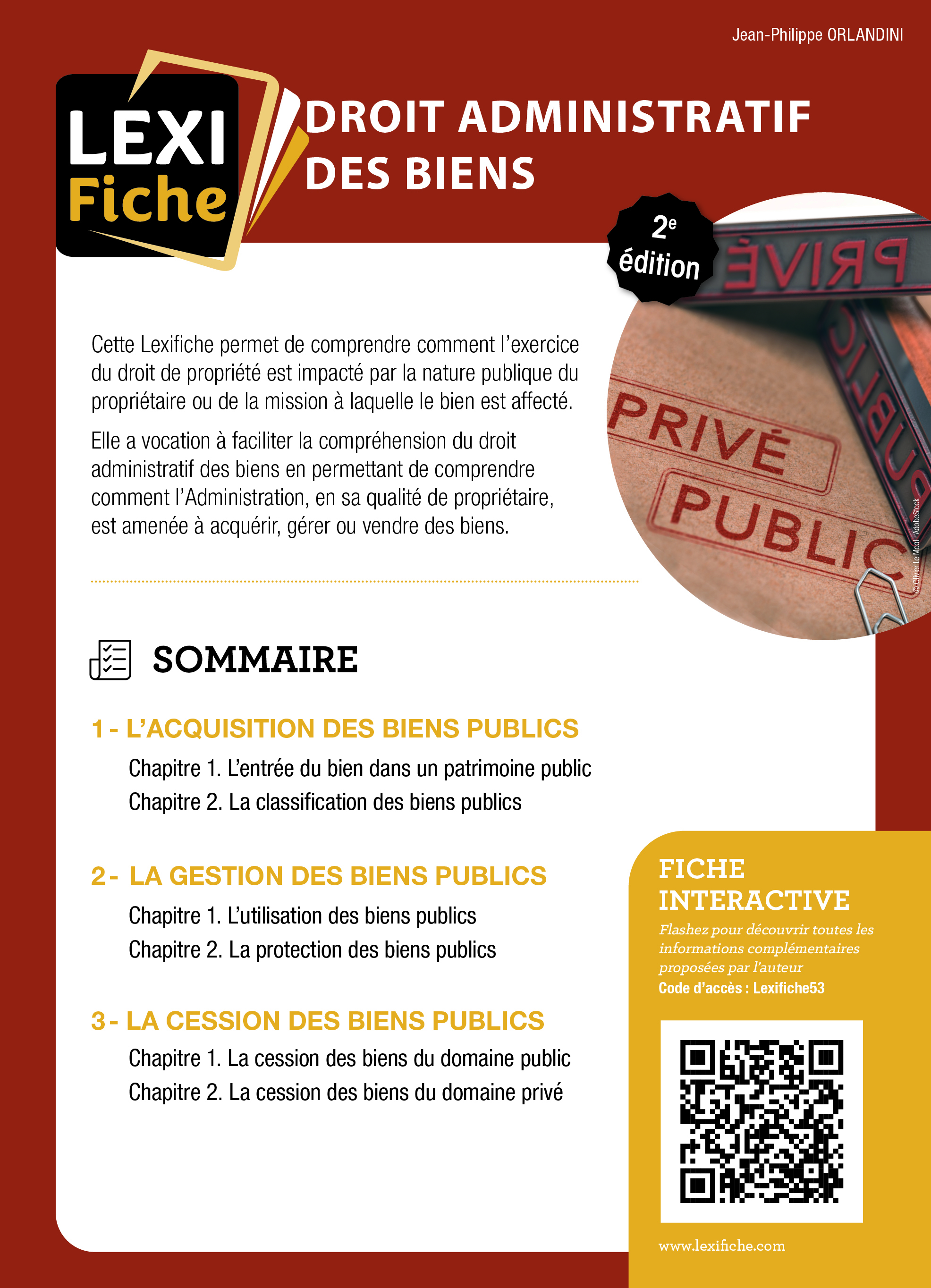 Droit administratif des biens