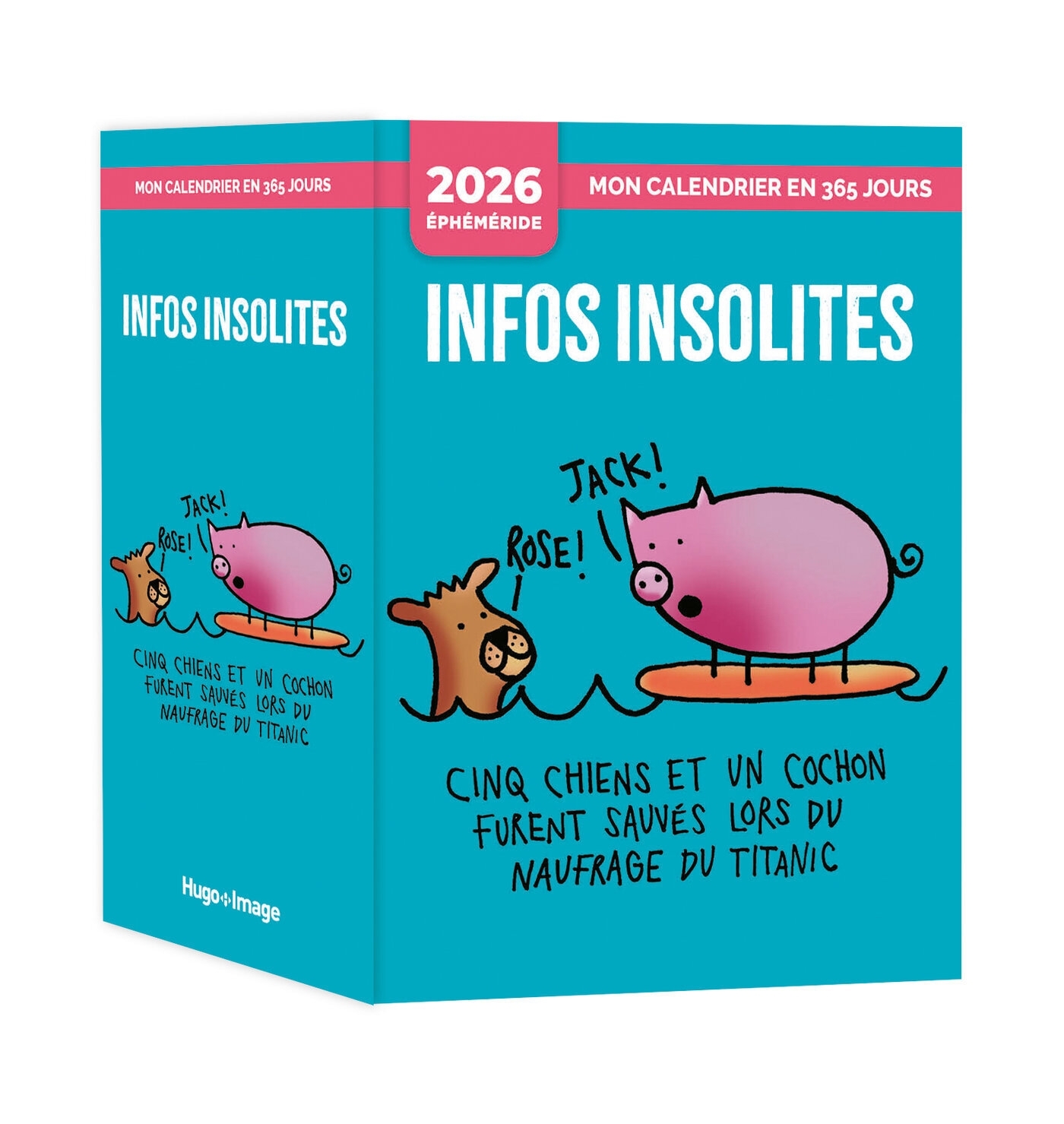 Mon calendrier 2026 - Infos insolites