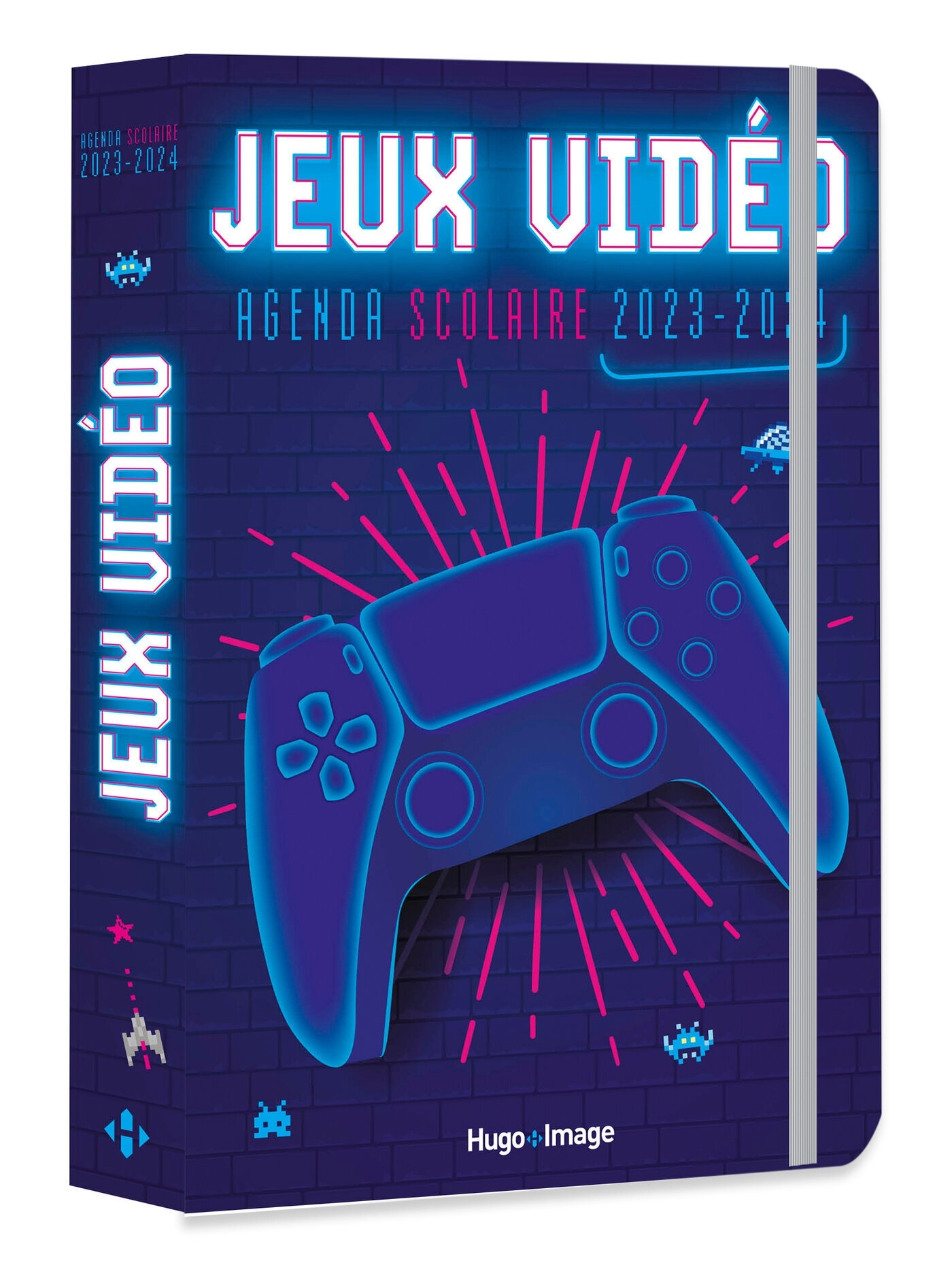 Agenda scolaire jeux vidéo 2023 - 2024