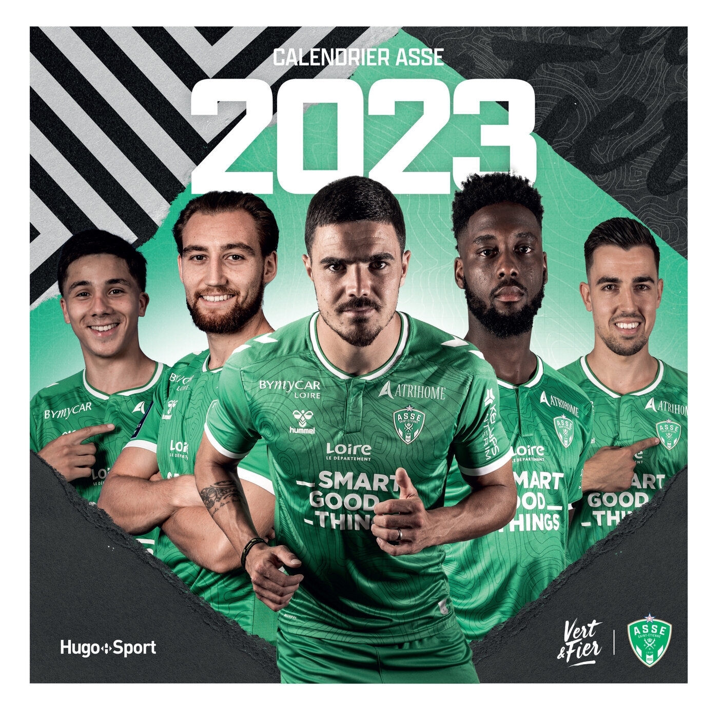 Calendrier Mural Saint - Etienne 2023