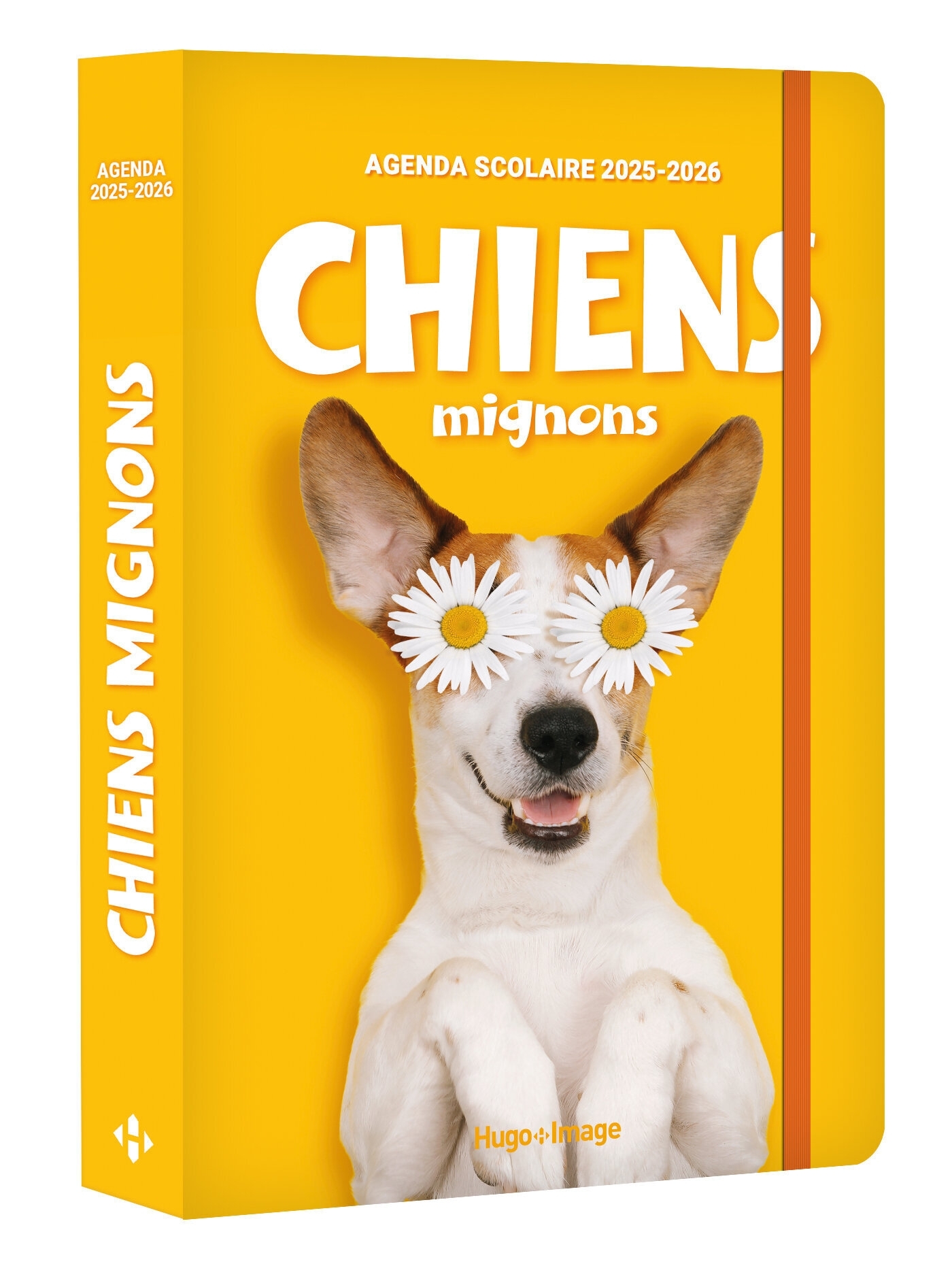 Agenda scolaire chiens mignons 2025-2026