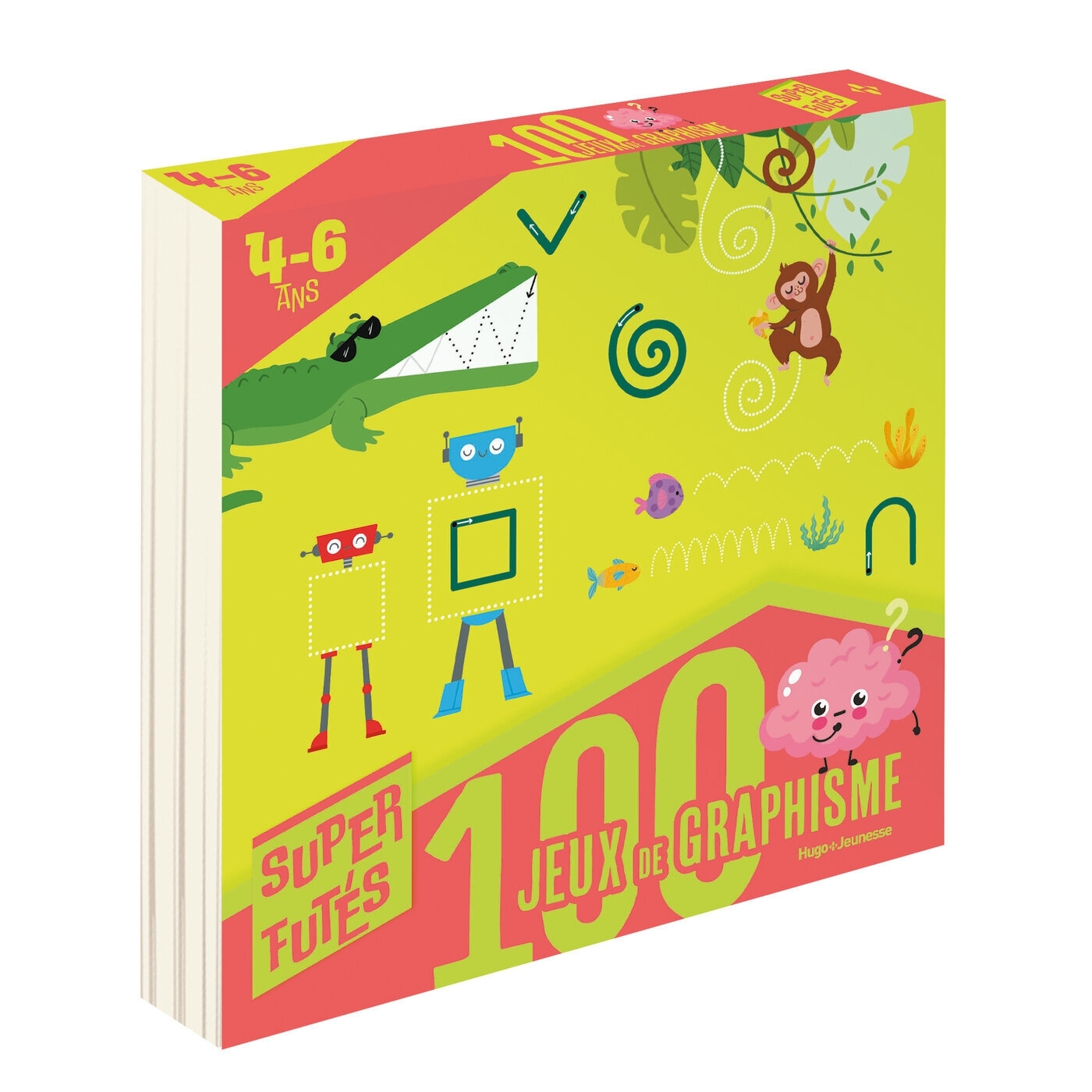 100 jeux de graphisme pour super futés 4-6 ans