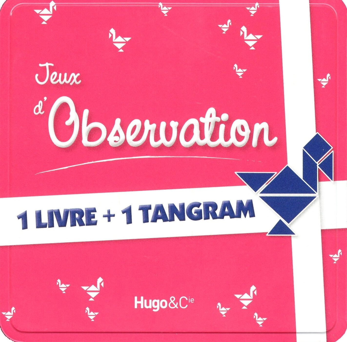 Boite jeux d'observation - 1 livre + 1 tangram