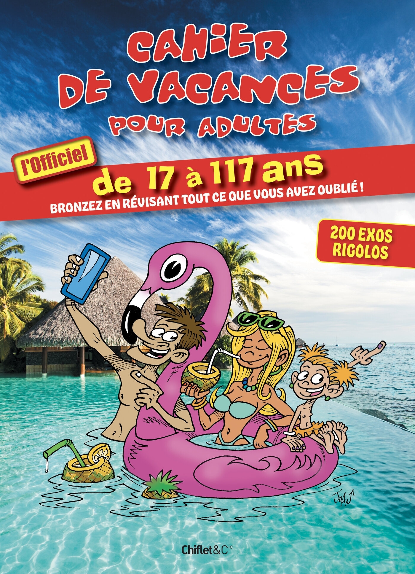 Cahier de vacances pour adultes - L'officiel