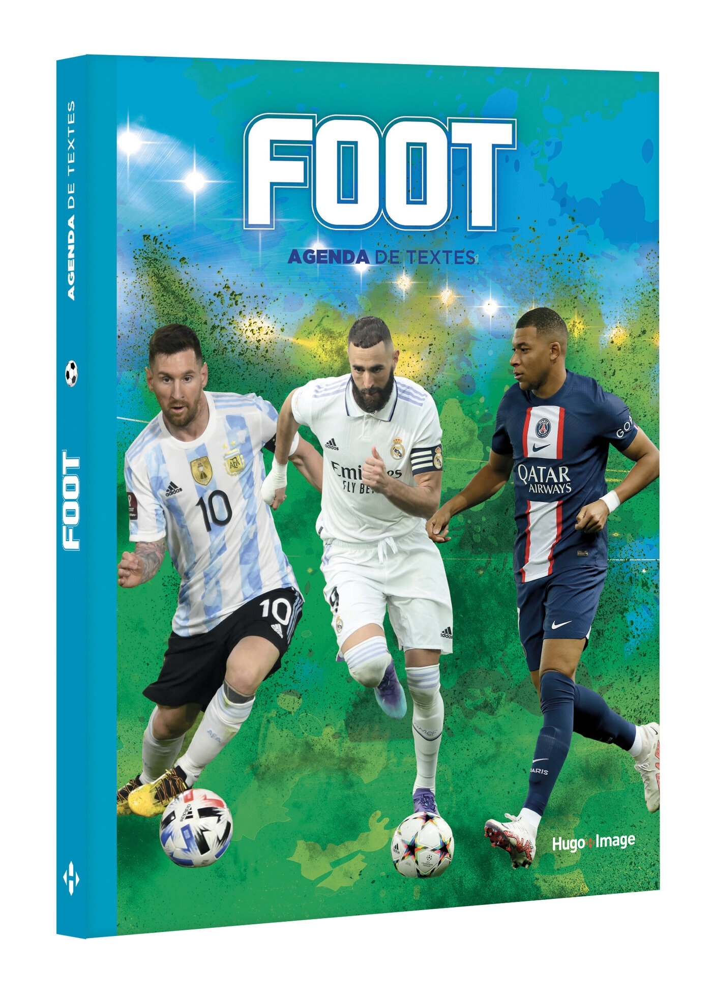 Agenda de texte foot