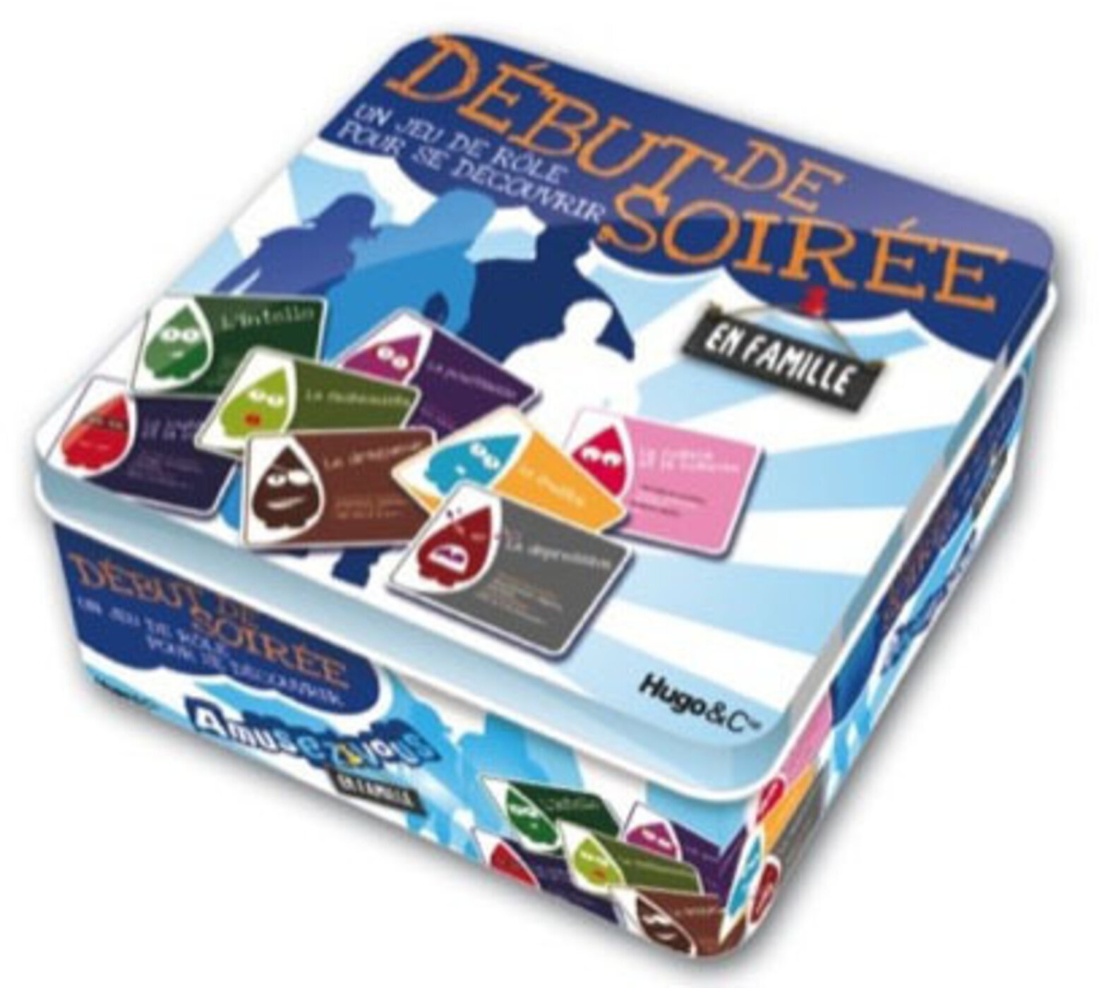 Début de soirée un jeu de rôle pour se découvrir en famille