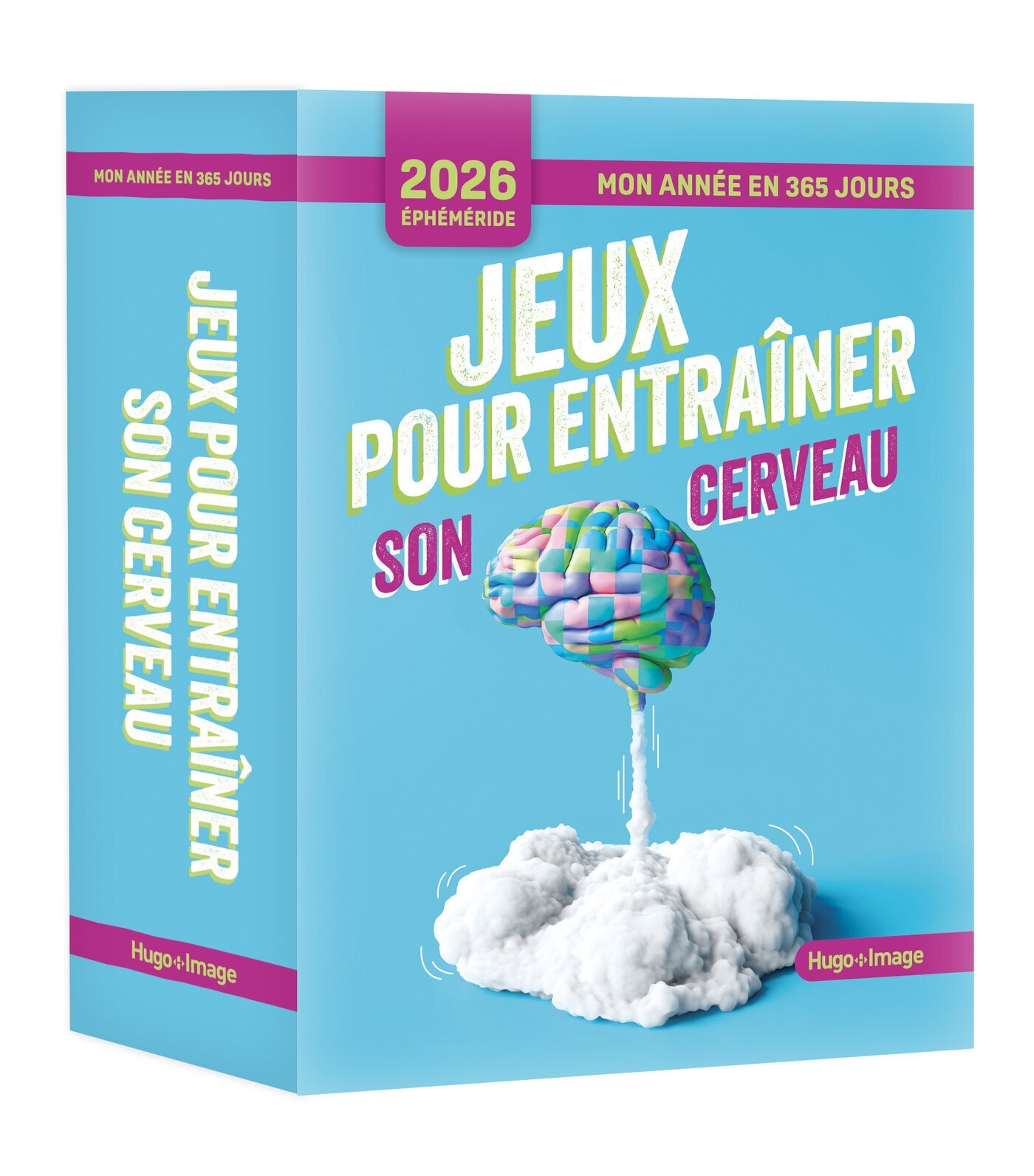 Mon année en 365 jours - 2026 - Jeux pour entrainer son cerveau
