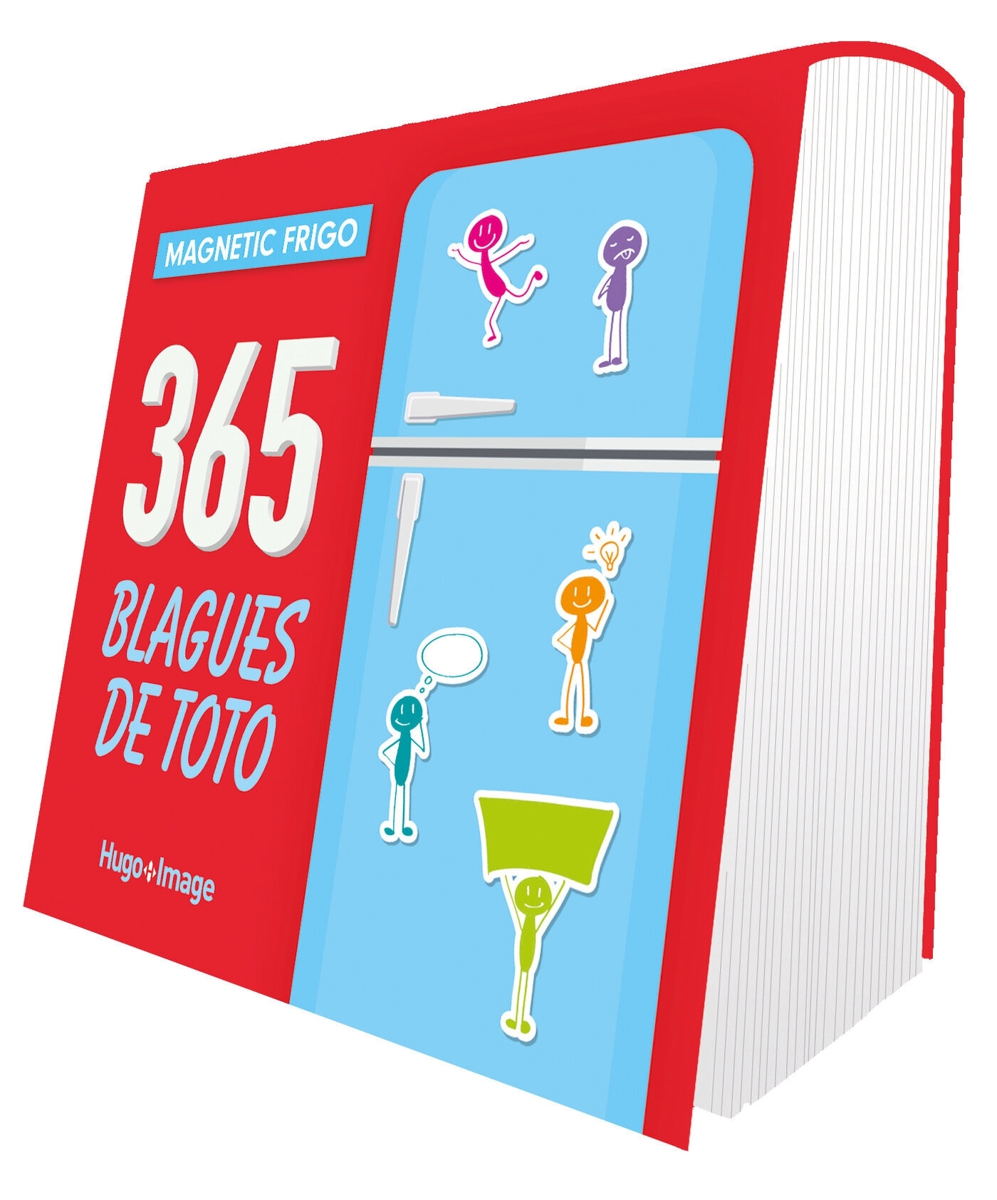 Magnétics-frigo - 365 blagues de Toto 2024