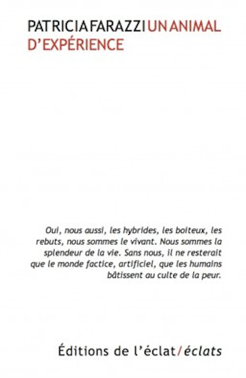 UN ANIMAL D'EXPERIENCE