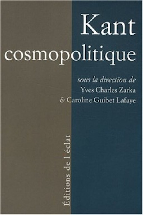 KANT COSMOPOLITIQUE