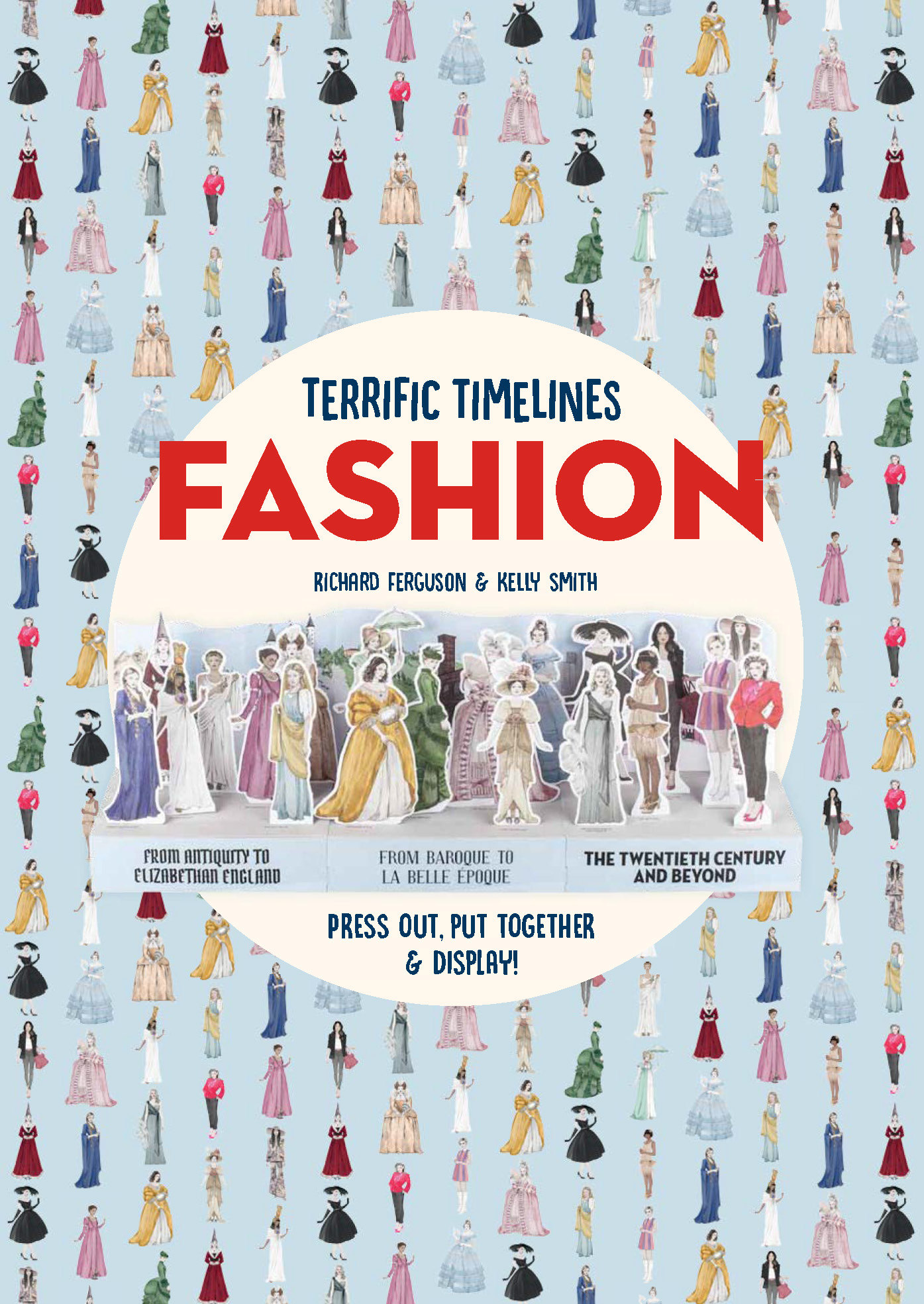 Terrific Timelines: Fashion Press out, put together/display! /anglais