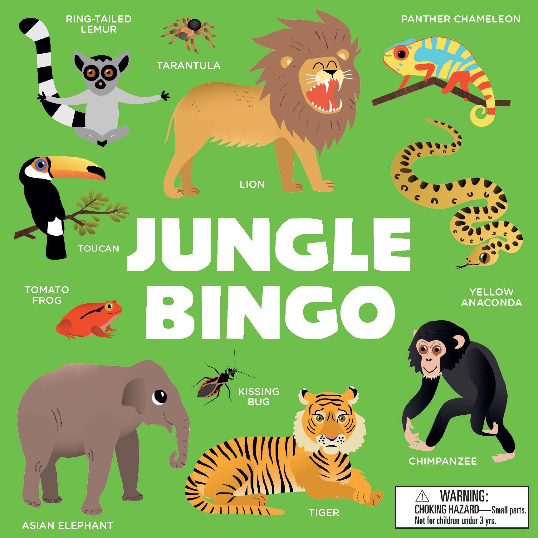 Jungle Bingo /anglais