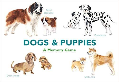 Dogs & Puppies A Memory Game /anglais