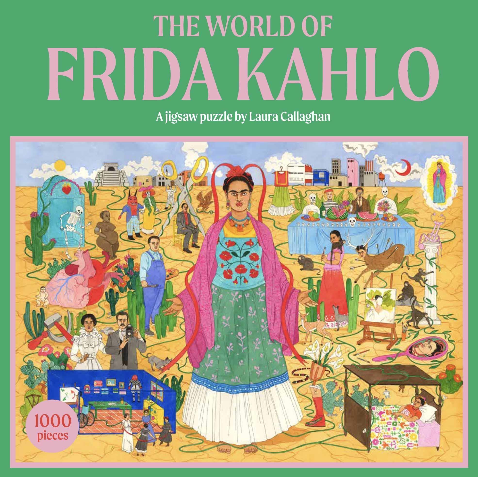 The World of Frida Kahlo A Jigsaw Puzzle /anglais