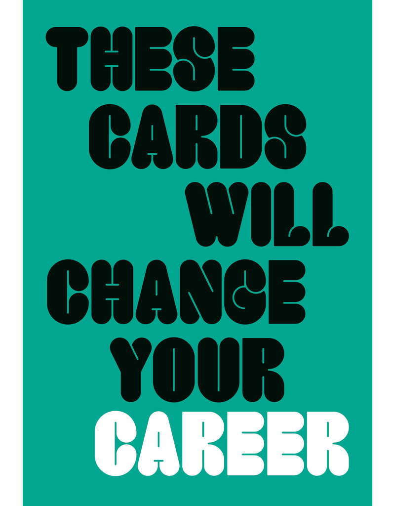 These Cards Will Change Your Career /anglais
