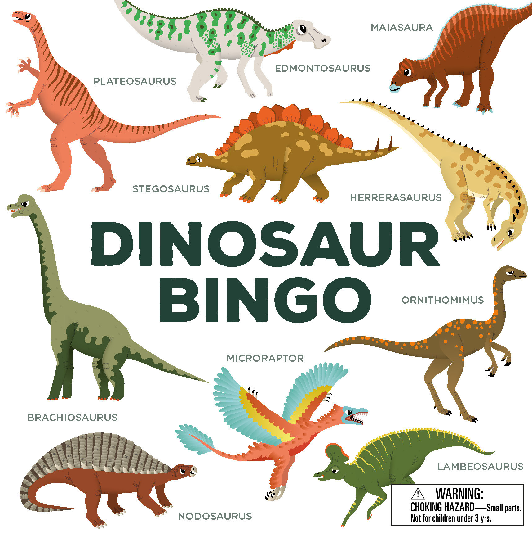 Dinosaur Bingo /anglais