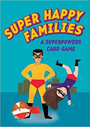 Super Happy Families A Superpowers Card Game /anglais