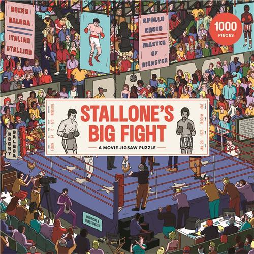 Stallone's Big Fight A Movie Jigsaw Puzzle /anglais