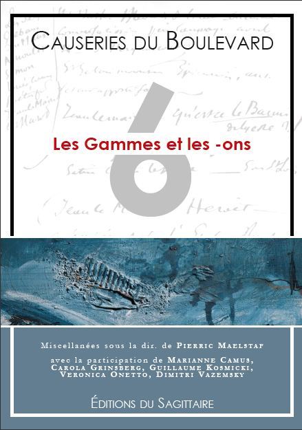 Causeries du Boulevard 2012 - Les Gammes et les -ons