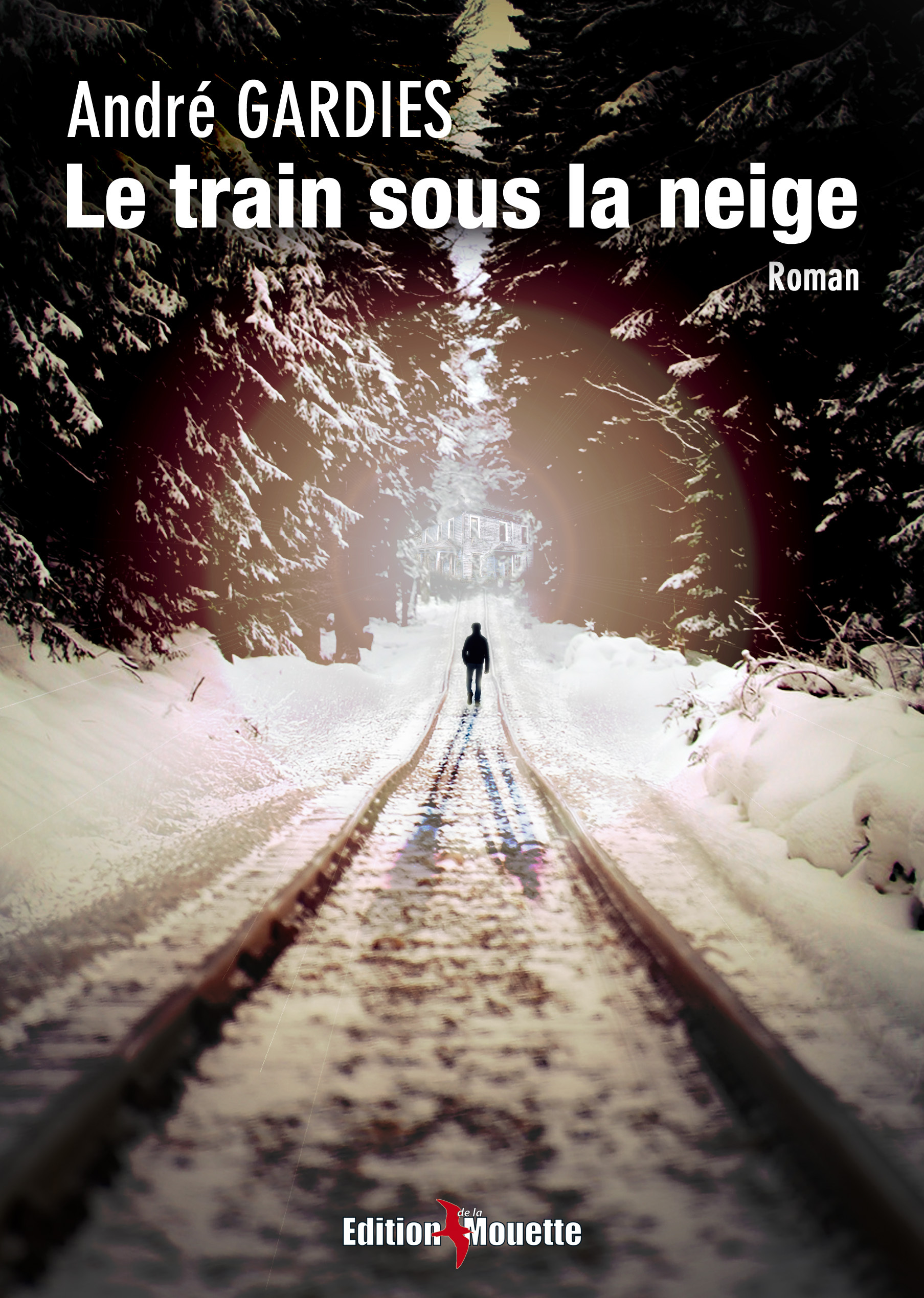 Le train sous la neige