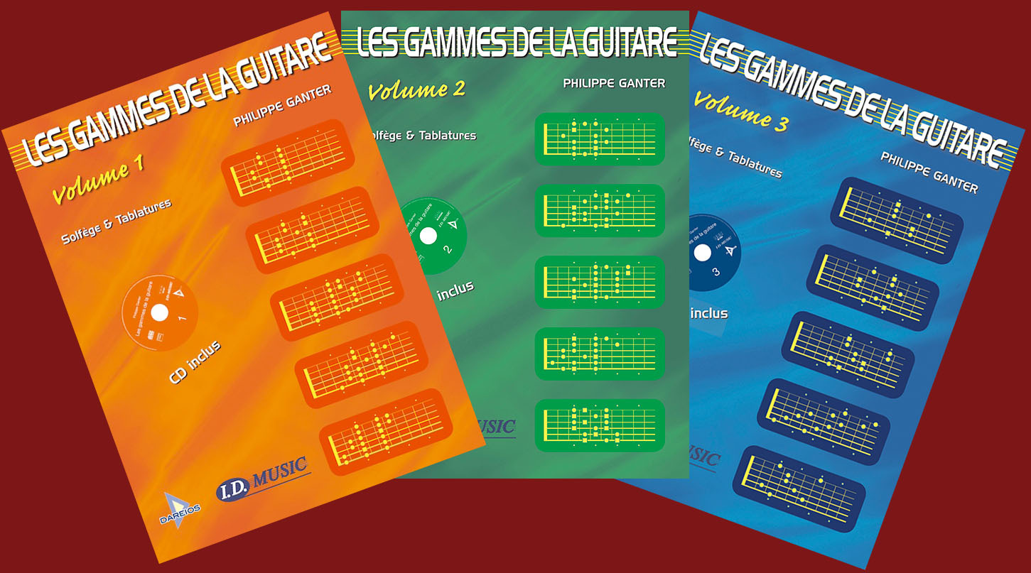Les Gammes de la Guitare 1+2+3