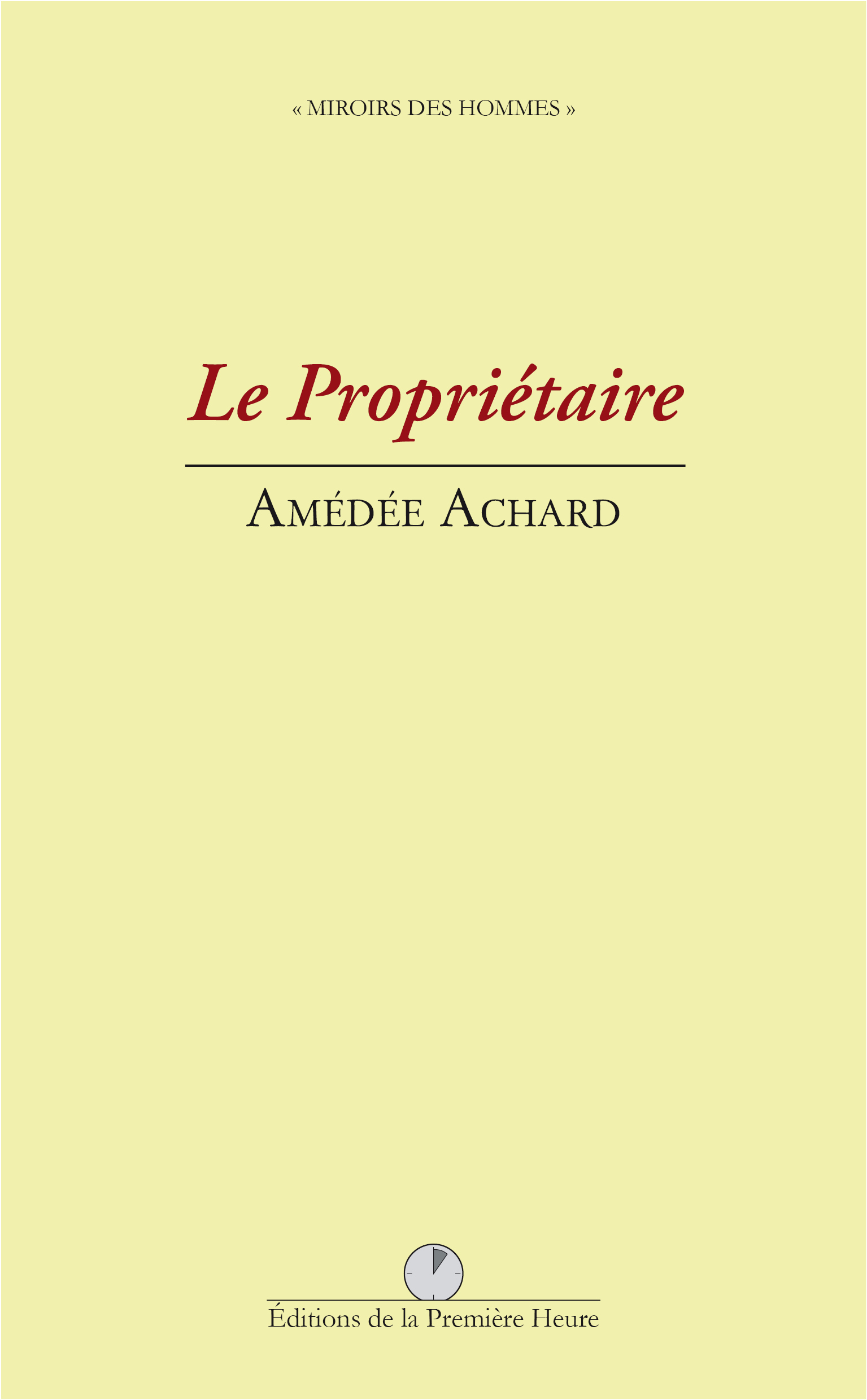 Le Propriétaire