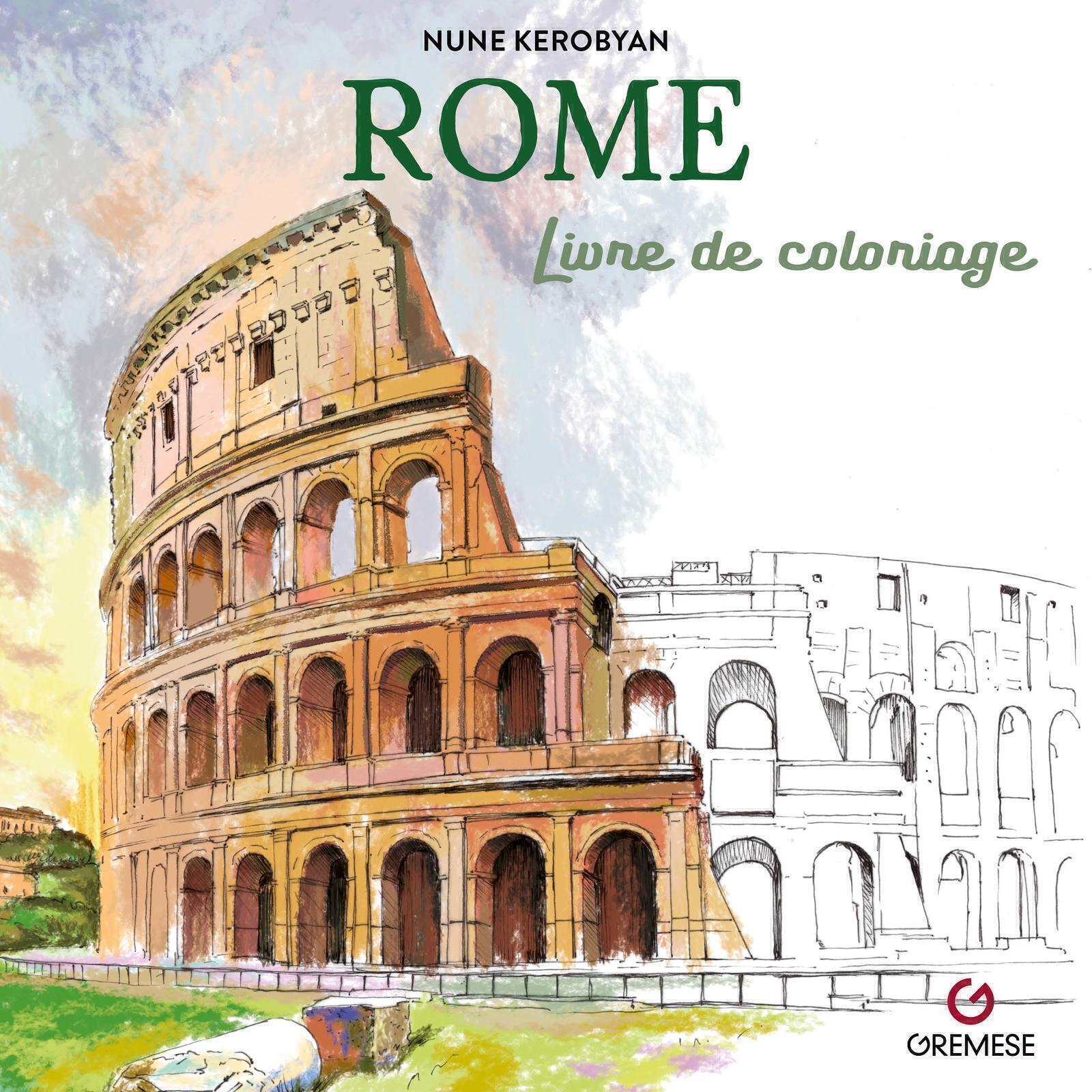 Rome - Livre de coloriage
