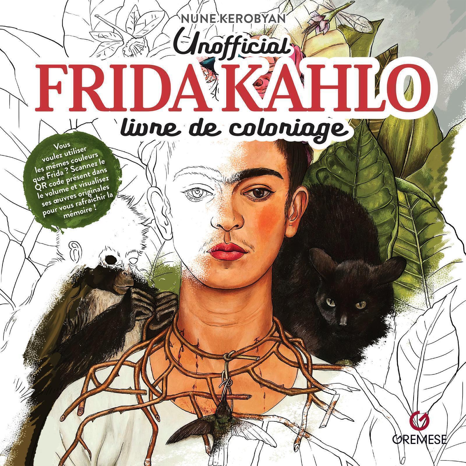 Unofficial Frida Kahlo - Livre de coloriage