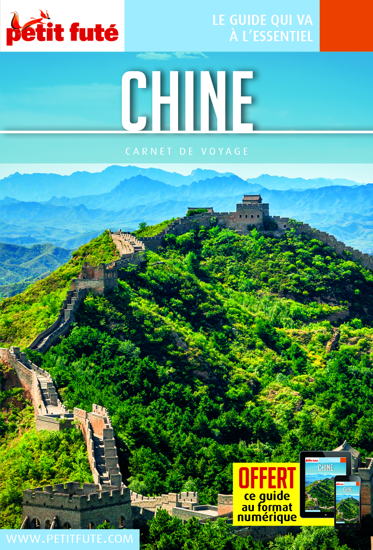 chine 2017 carnet petit fute + offre num