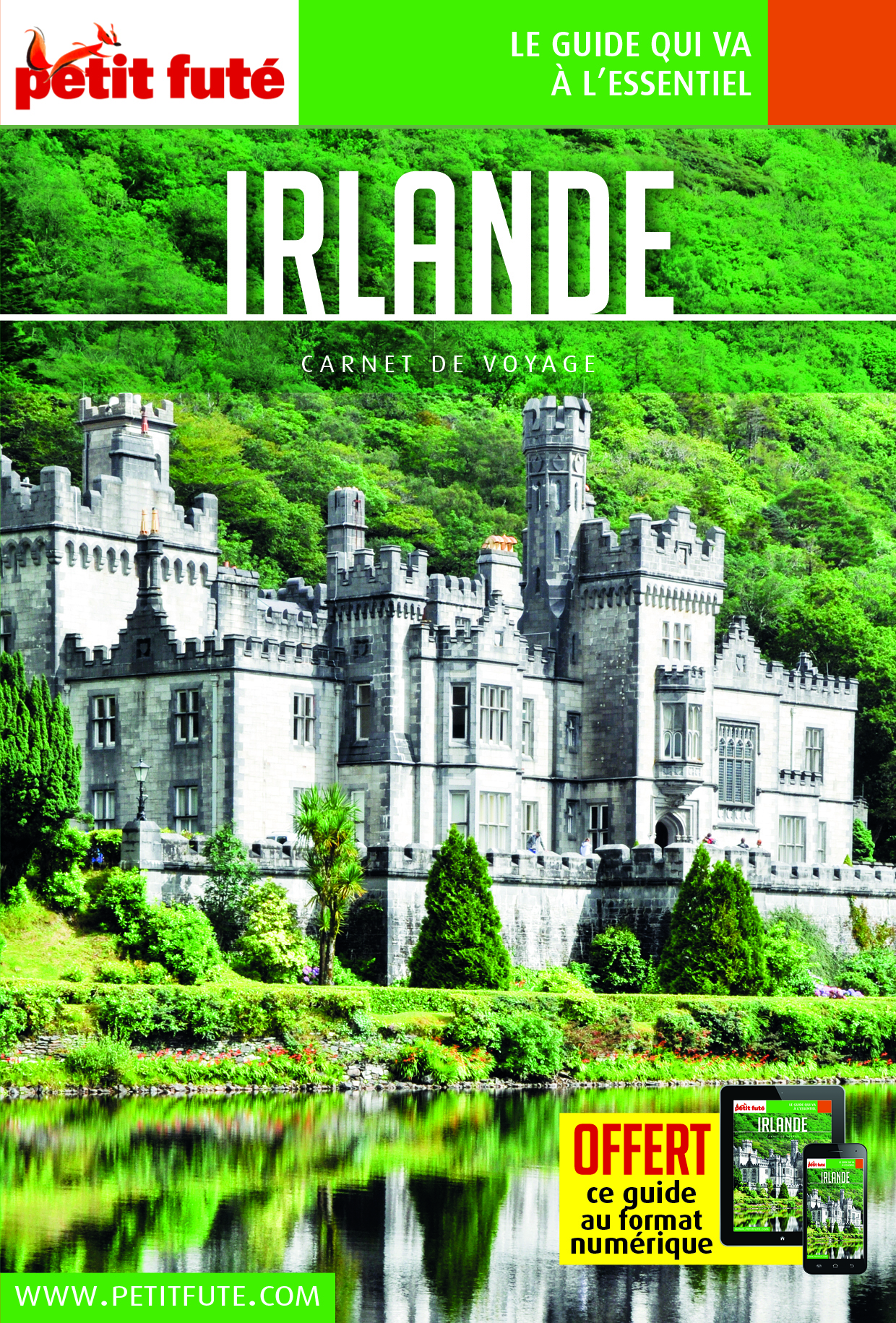irlande 2018 carnet petit fute + offre num