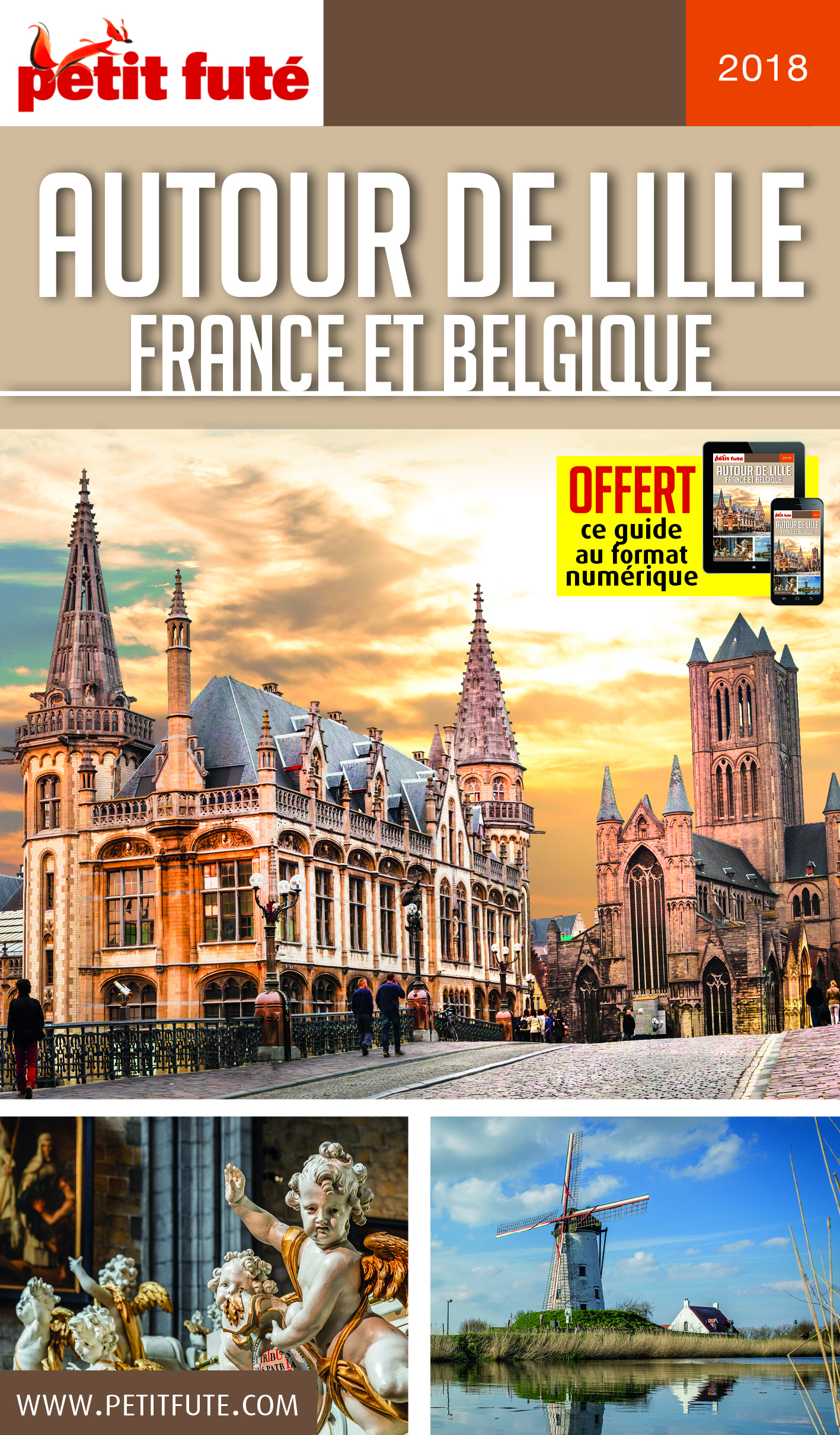 autour de lille 2018 petit fute + offre num