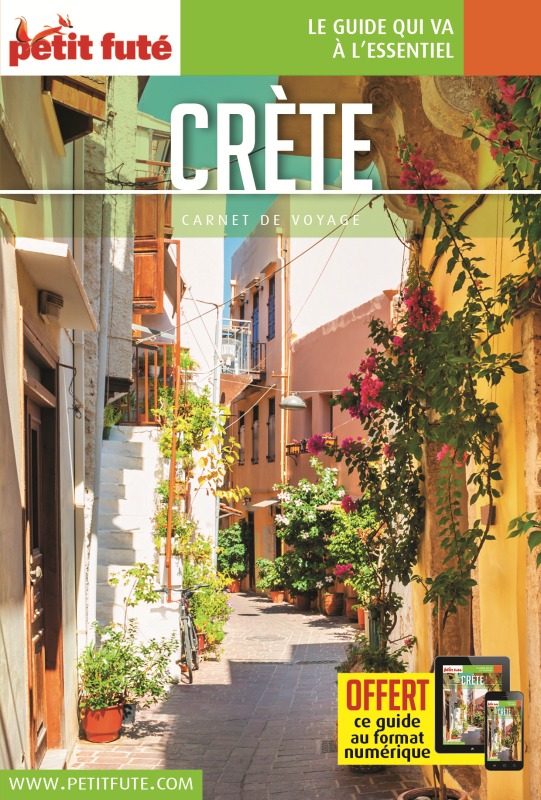 crete 2018 carnet petit fute + offre num