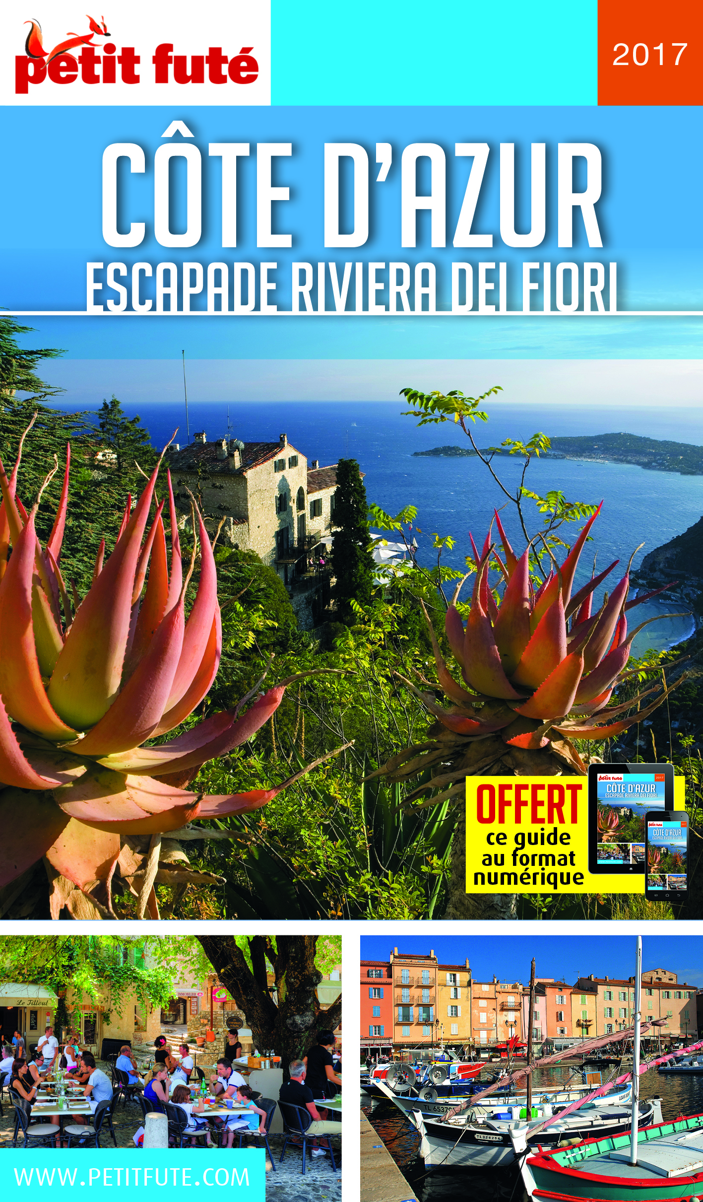 côte d'azur 2017-2018 petit fute + offre num