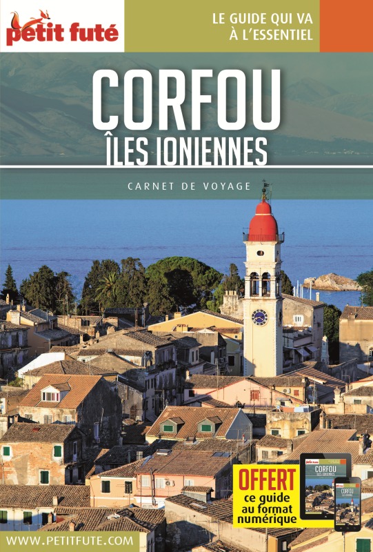 corfou - iles ioniennes 2018 carnet petit fute + offre num