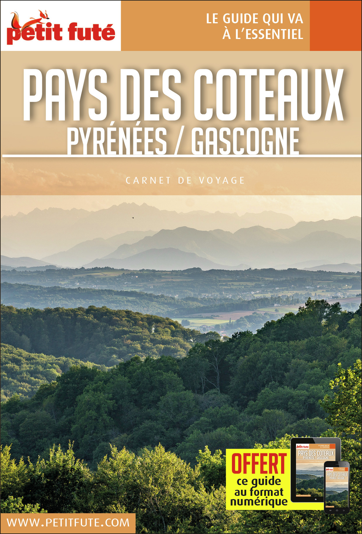Guide Pays Des Côteaux 2019 Carnet Petit Futé: Pyrénées / Gascogne