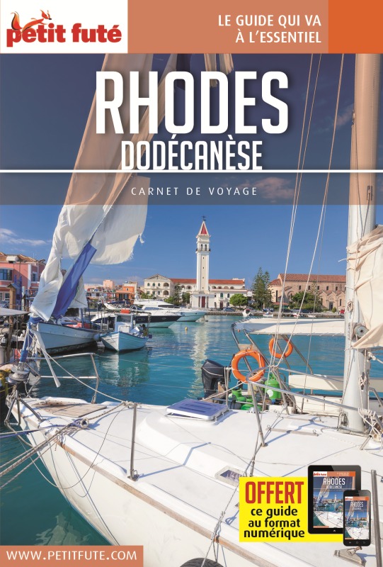 rhodes - dodecanese 2018 carnet petit fute + offre num