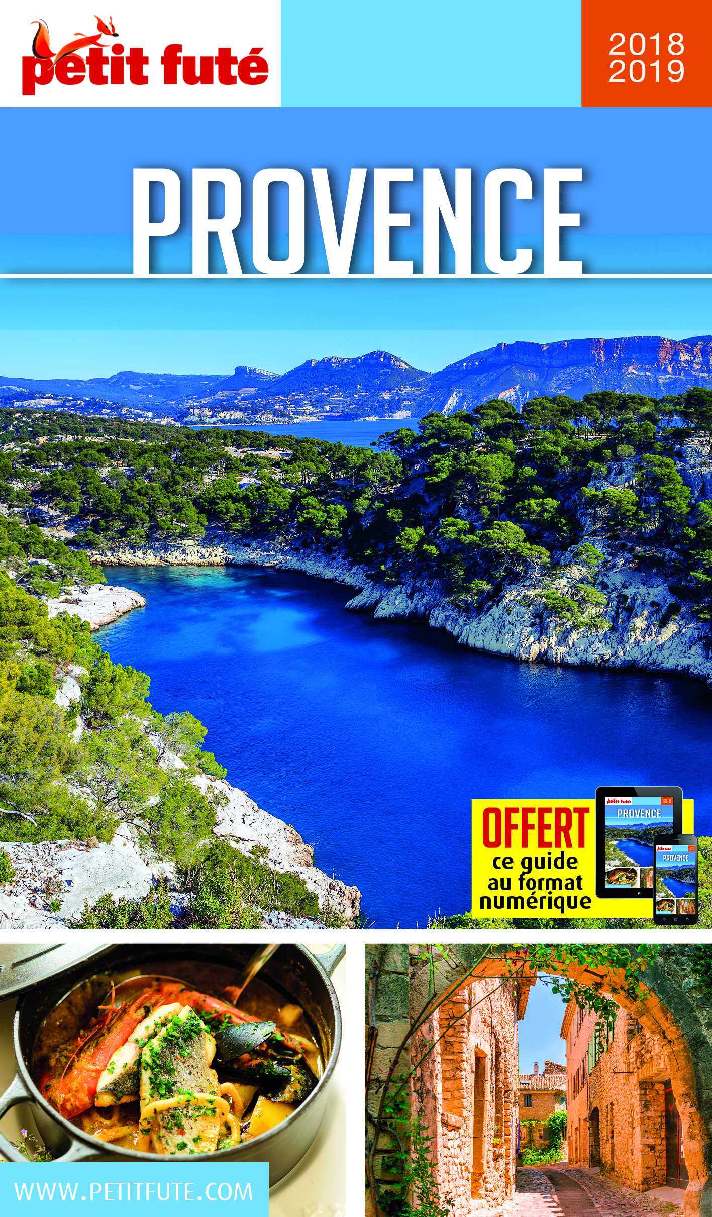 provence 2018 petit fute +  offre num