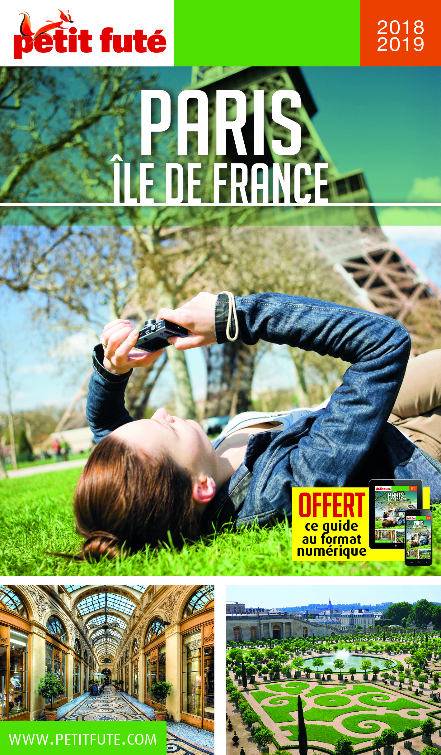 paris île de france 2018-2019 petit fute + offre num