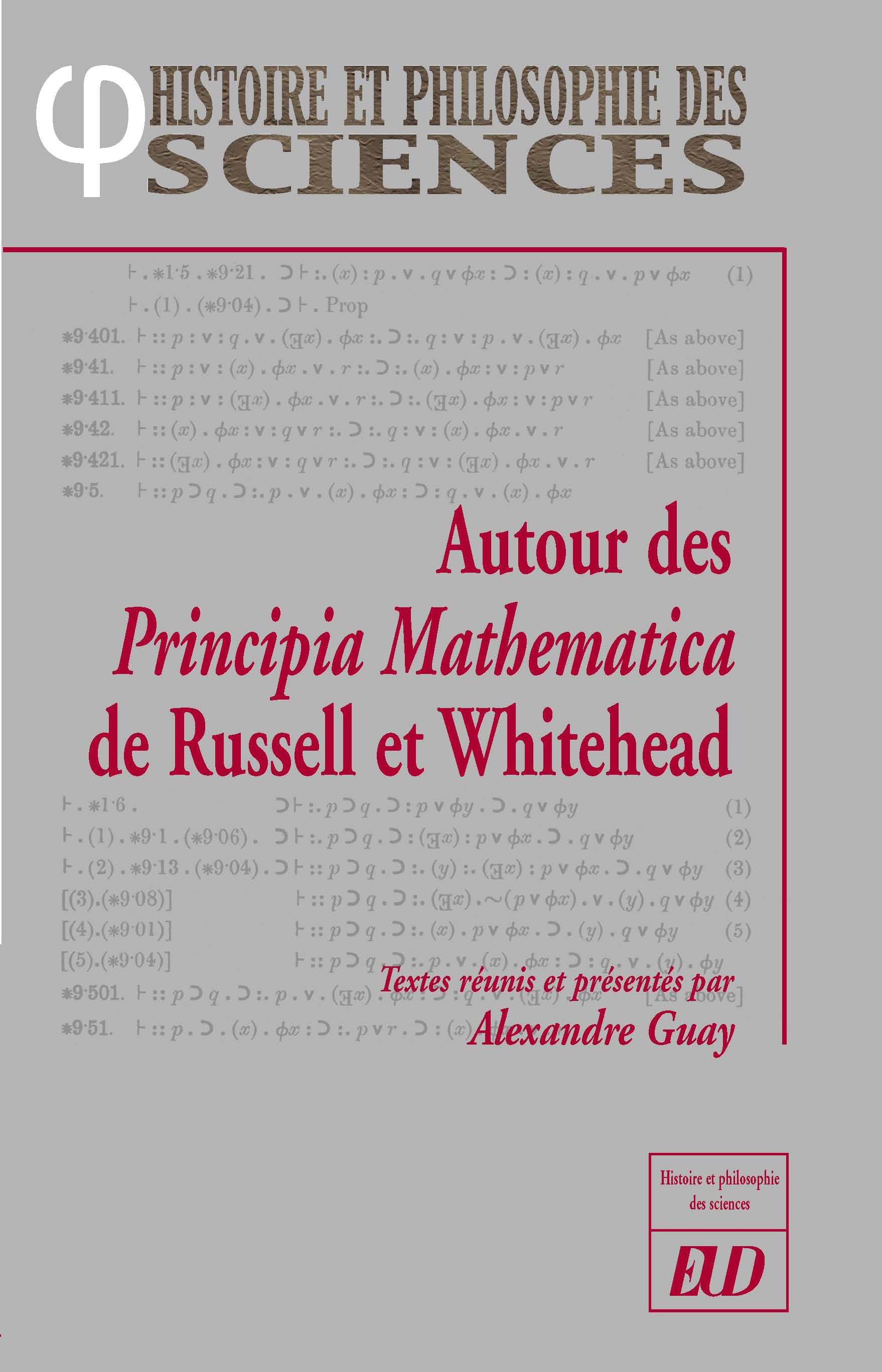 Autours des principia mathematica de russel et whitehead