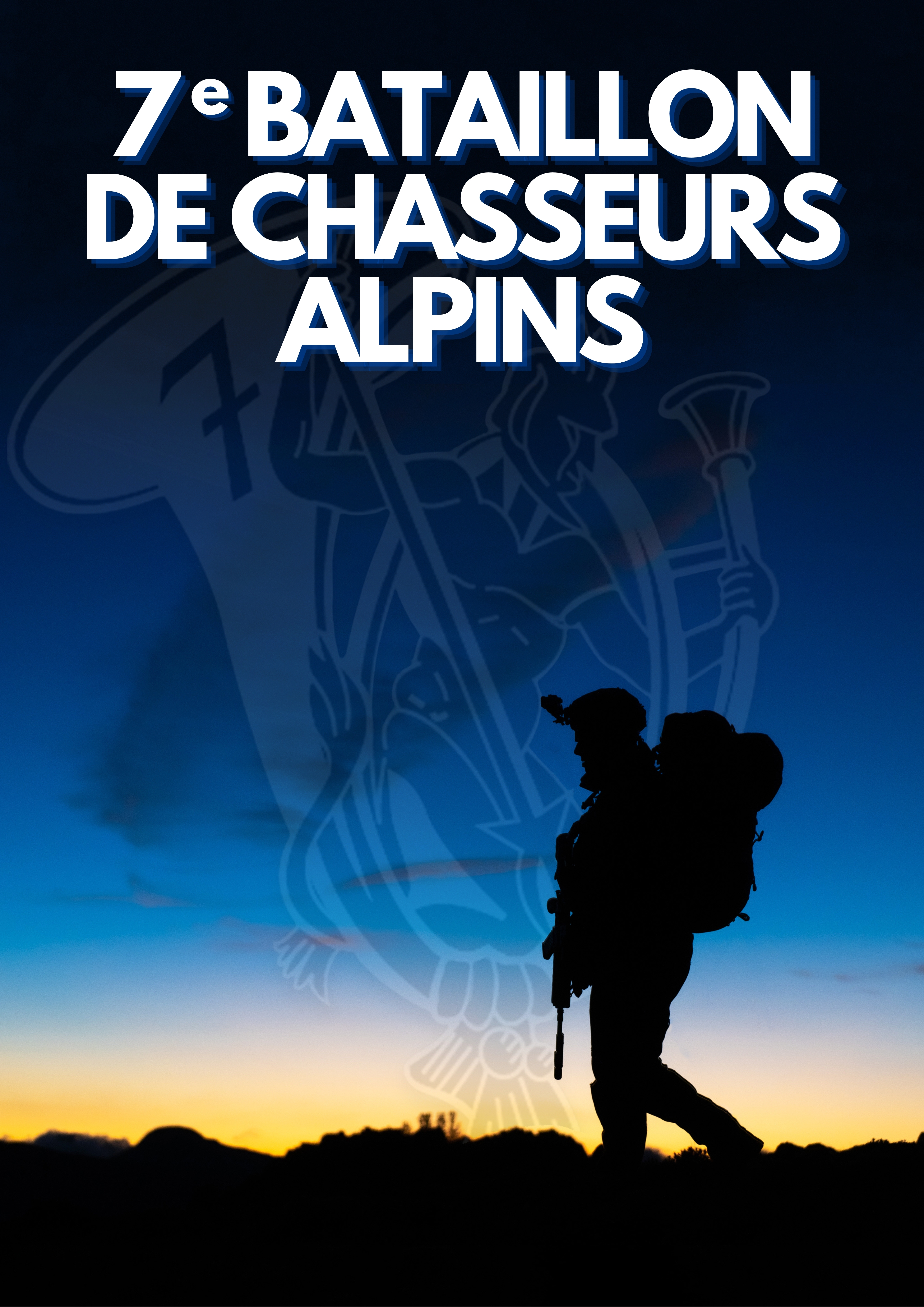 7e bataillon de chasseurs alpins - Réédition